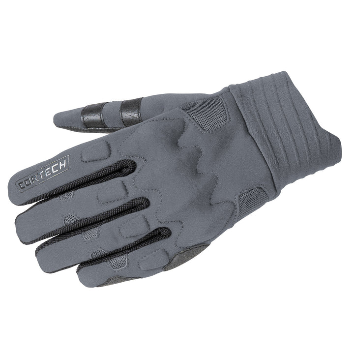 Cortech Windstop Lite Gloves Grey/Black - Back of Hand View