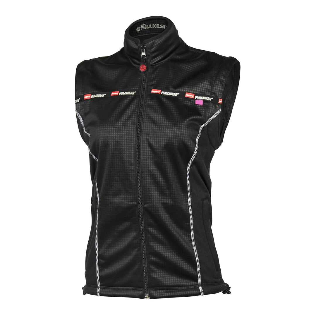 Noru Women's Full Heat Jacket - Front View without Sleeves