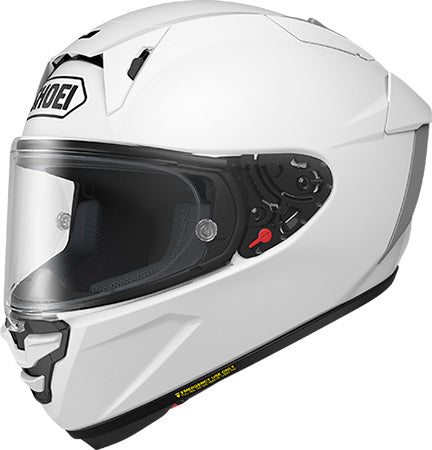 Shoei X-15 Helmet White - Front Side View
