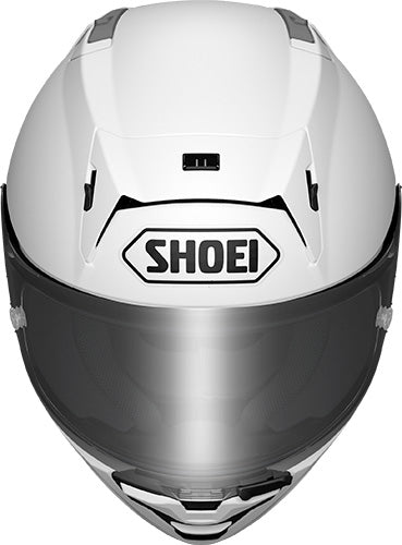 Shoei X-15 Helmet White - Front Top View