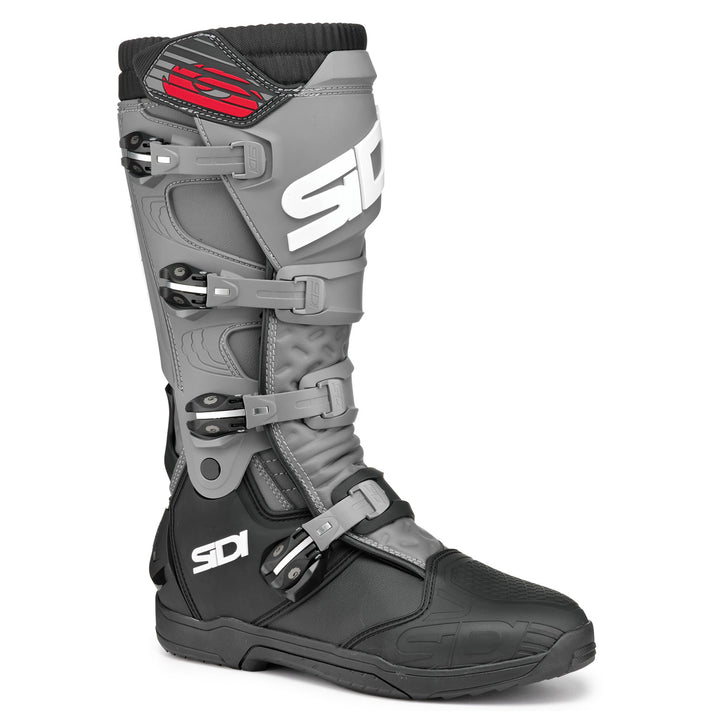 Sidi X Power SC Boots Black/Gray - Front Side View