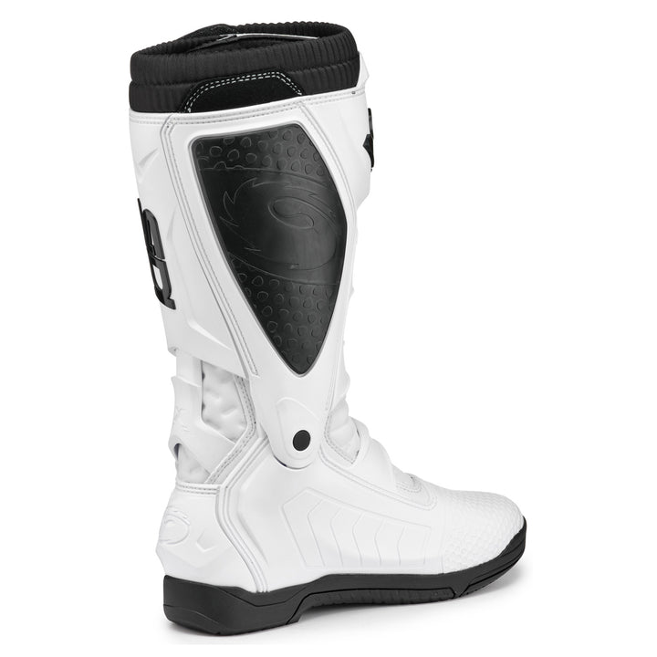 Sidi X Power SC LEI Boots White/White - Rear Side View