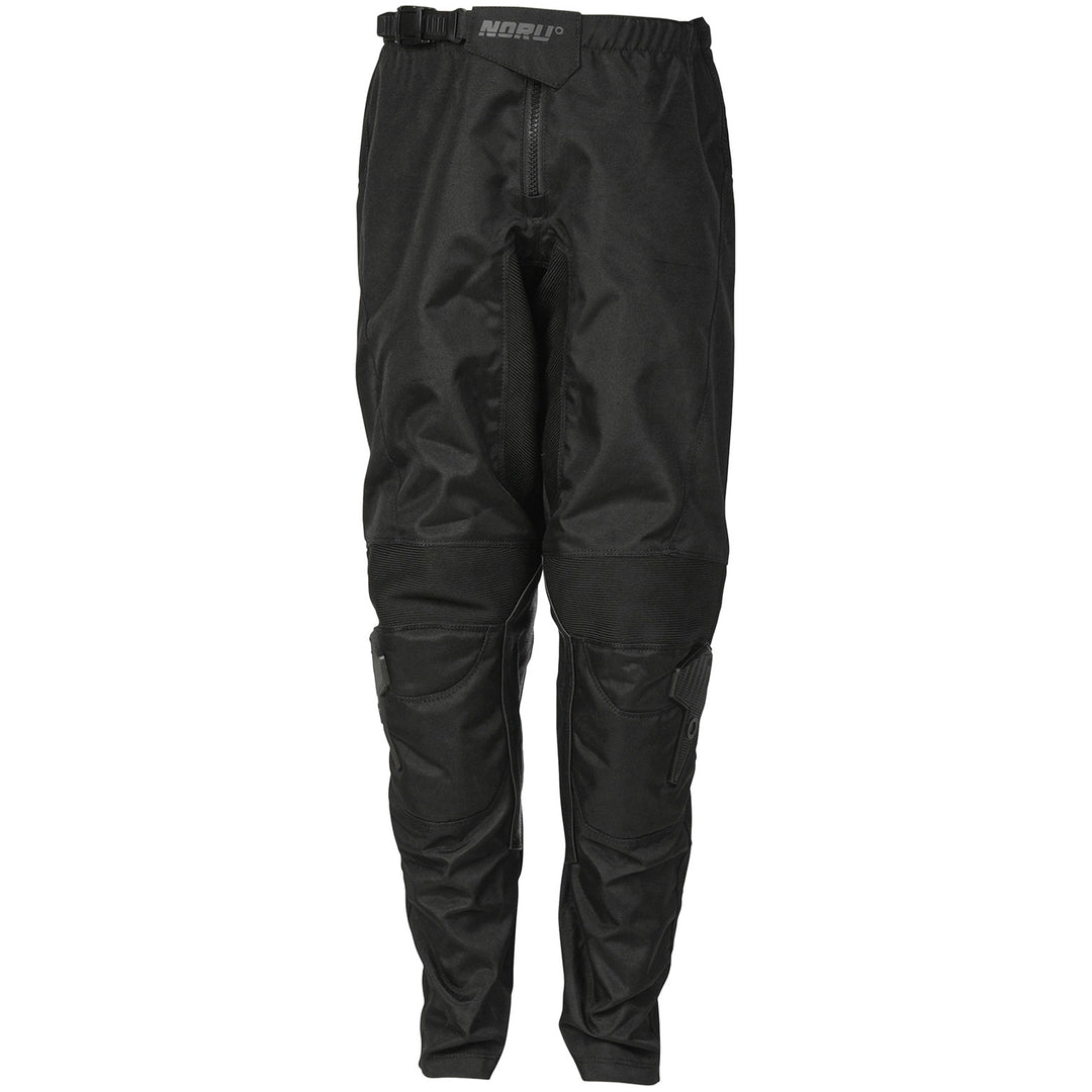 Noru Youth Sugo MX Pants Black - Front View