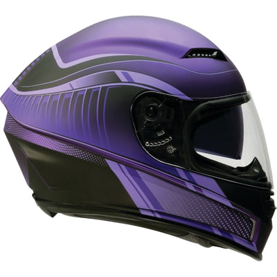 Z1R Jackal Dark Matter Helmet Purple - Right Side View