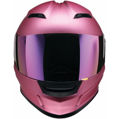 Z1R Jackal Satin Helmet Pink - Front View