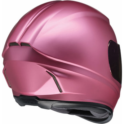 Z1R Jackal Satin Helmet Pink - Rear Right Side View