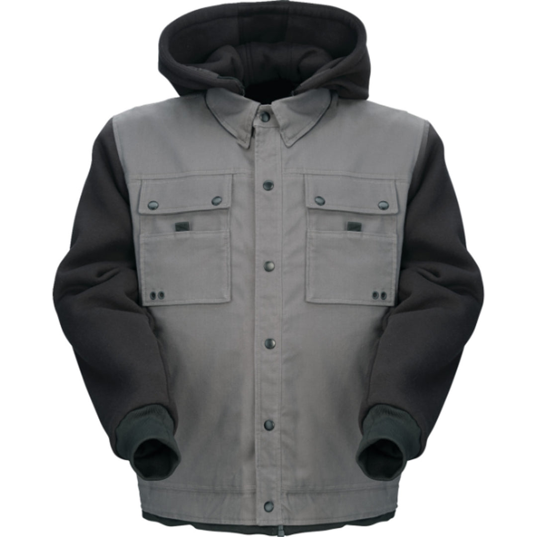 Z1R Jayrod Jacket Gray/Black - Front View