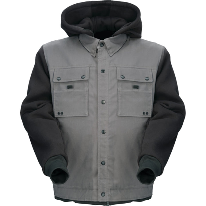 Z1R Jayrod Jacket Gray/Black - Front View