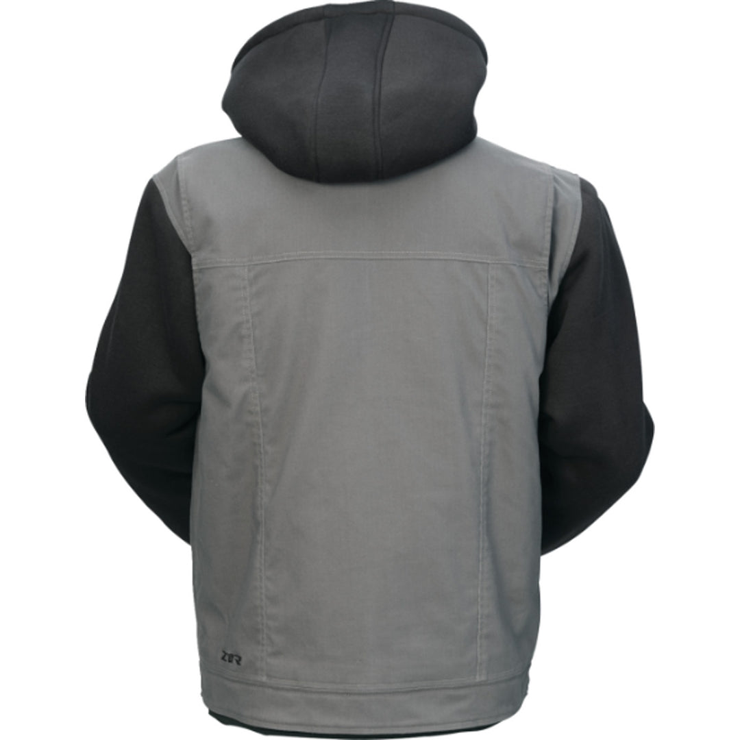 Z1R Jayrod Jacket Gray/Black - Rear View
