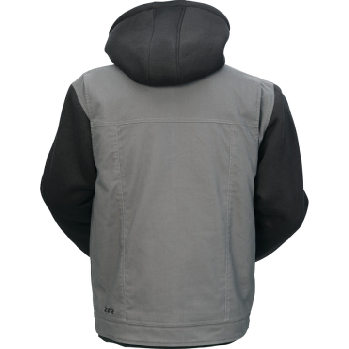 Z1R Jayrod Jacket Gray/Black - Rear View