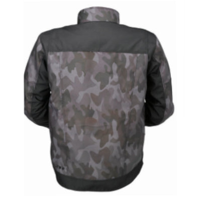 Z1R Camo Jacket Gray/Black - Rear View