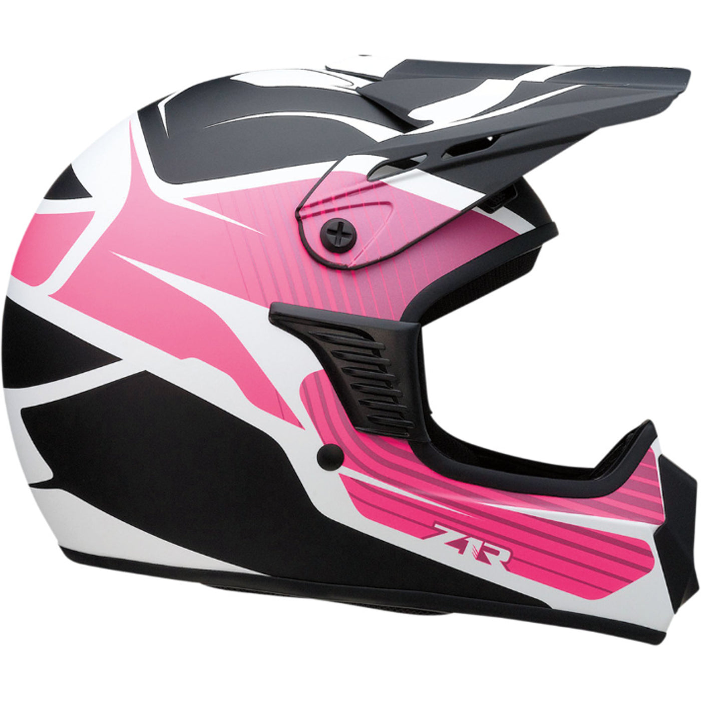 Z1R Child Rise Flame Helmet Pink - Right Side View