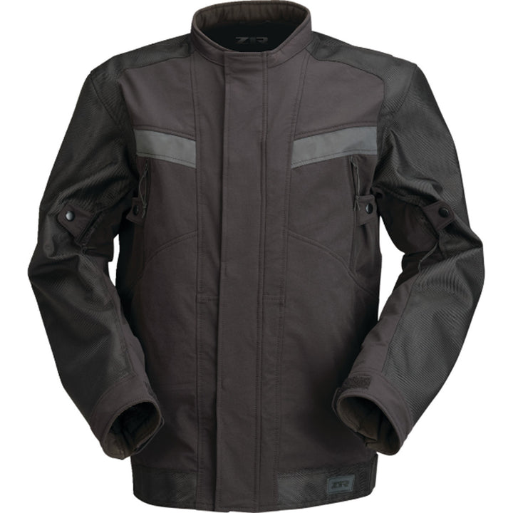 Z1R Crossvent Jacket Black - Front View