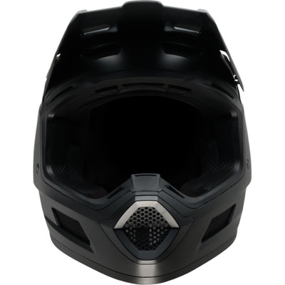 Z1R Dirt Maxx Solid Helmet Matte Black - Front View