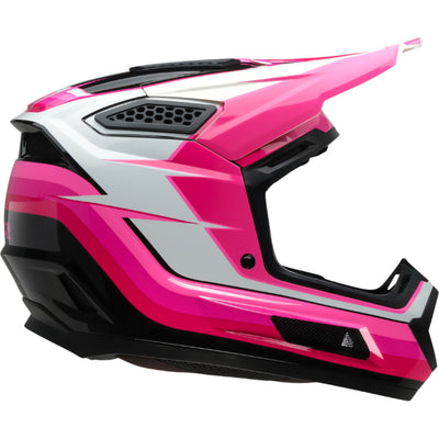 Z1R Dirt Maxx Vortex Helmet Pink/White - Right Side View