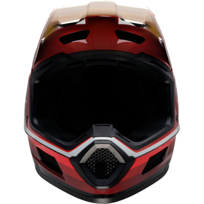 Z1R Dirt Maxx Vortex Helmet Red/White - Front View