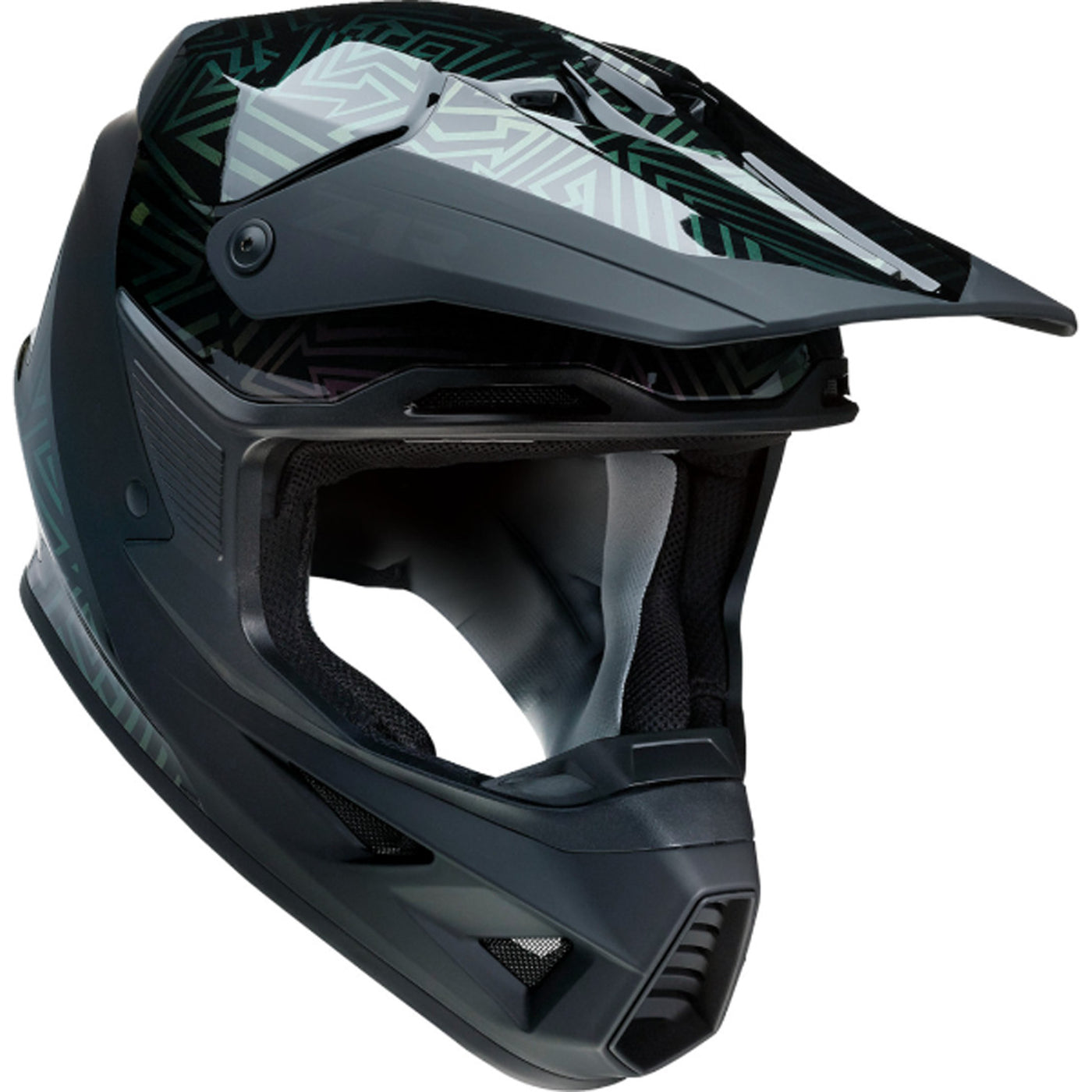 Z1R F.I. Lumen MIPS Helmet Iridescent - Front Right Side View