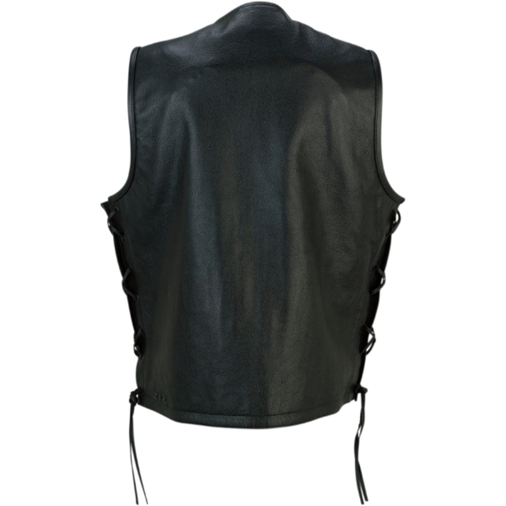 Z1R Gaucho Vest Black - Rear View