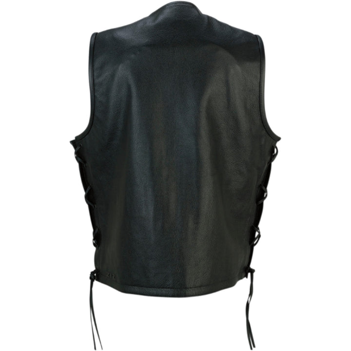 Z1R Gaucho Vest Black - Rear View