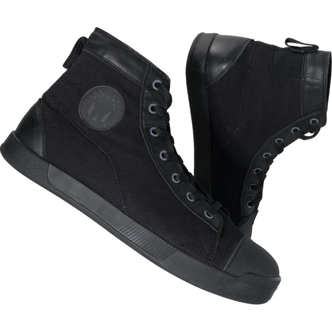 Z1R Haggard Boots Black - Side View of Pair