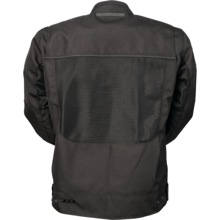 Z1R Impulse Jacket Black - Rear View