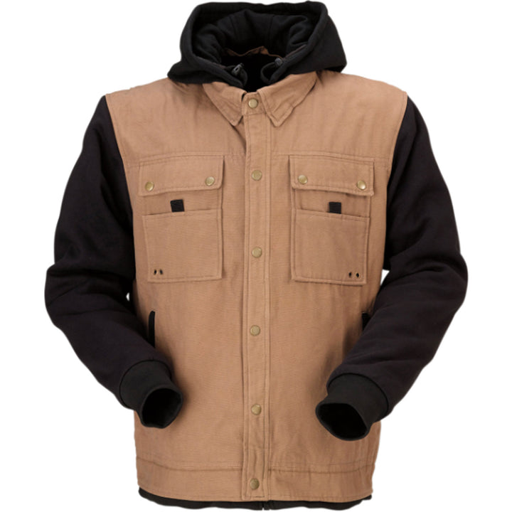 Z1R Jayrod Jacket Tan/Black - Front View