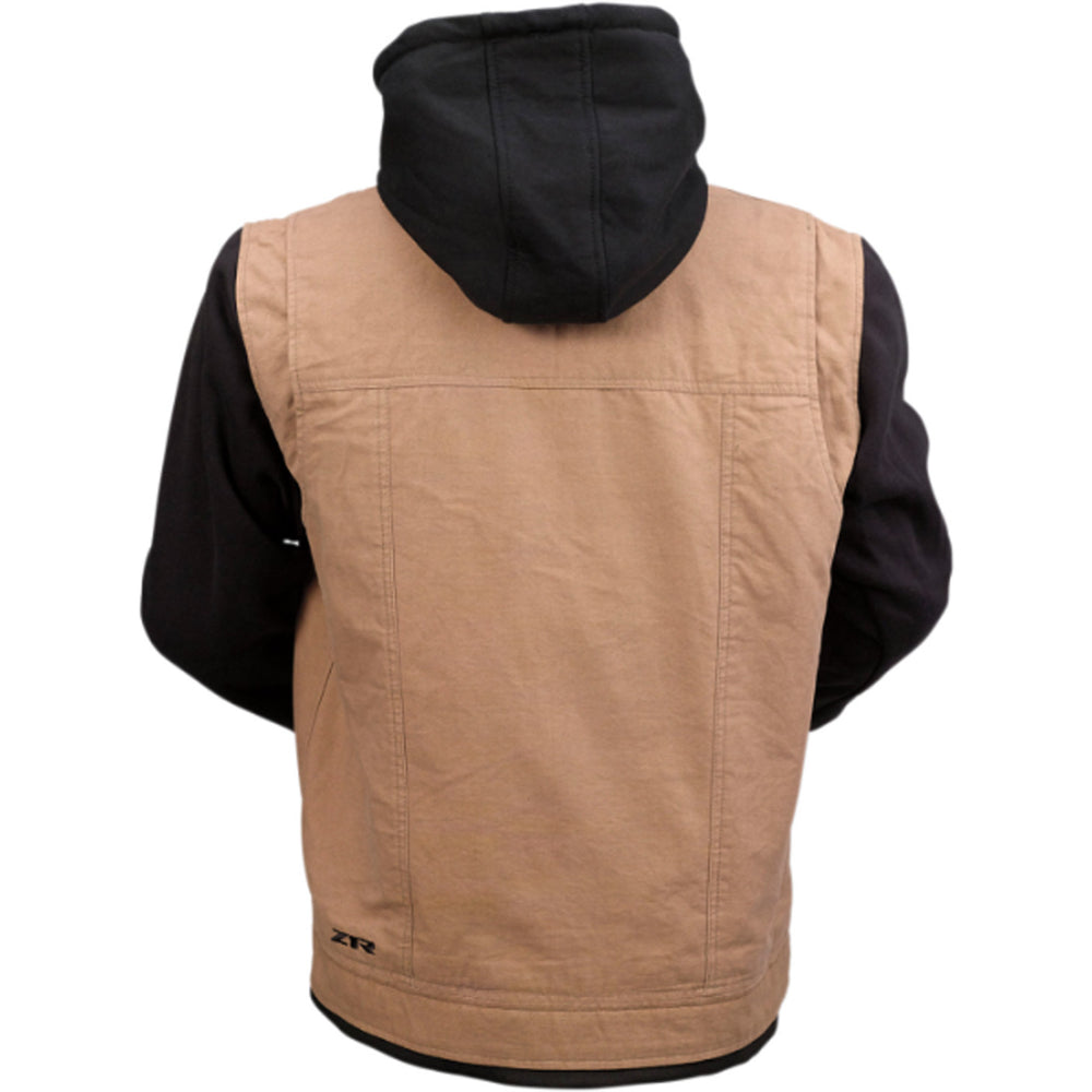 Z1R Jayrod Jacket Tan/Black - Rear View
