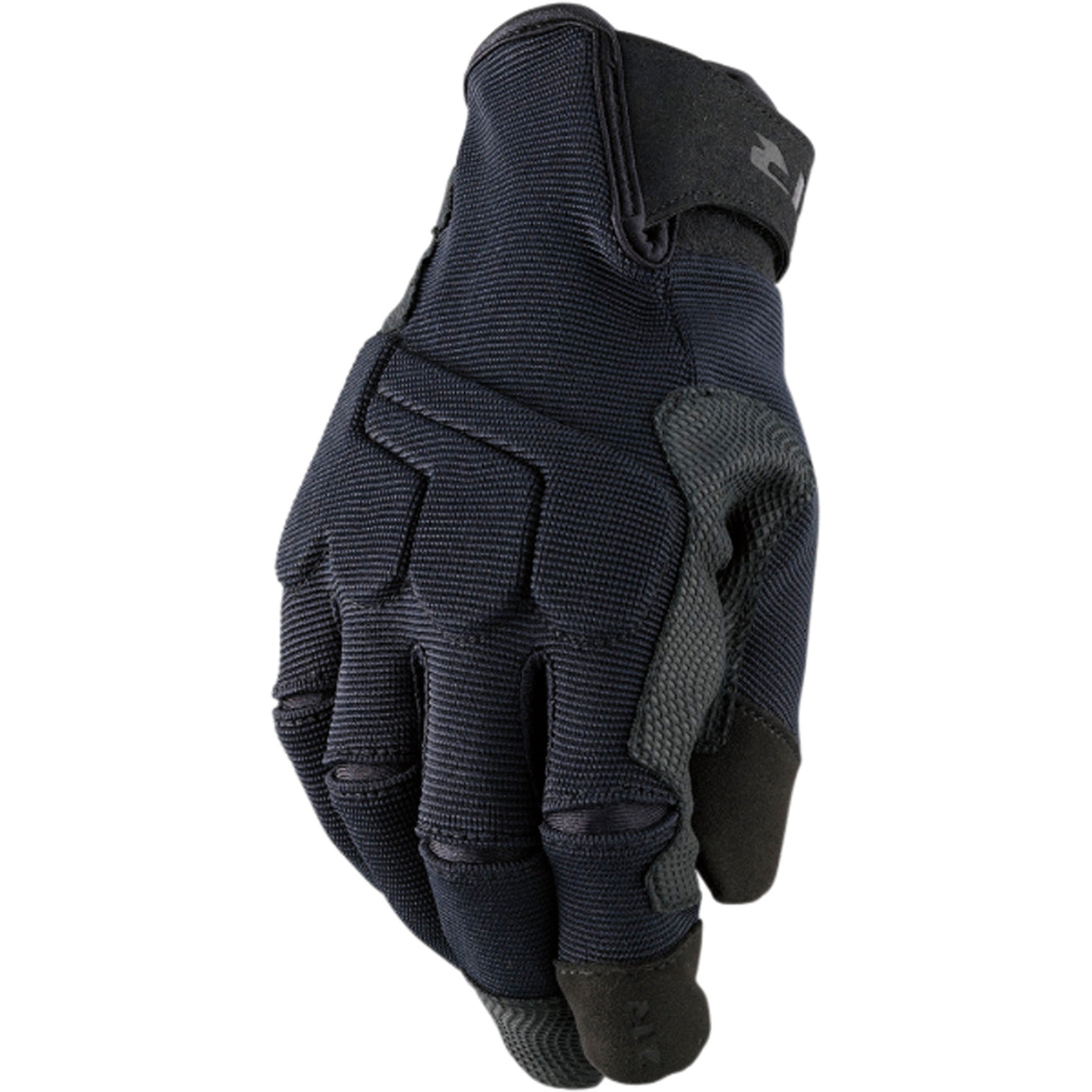 Z1R Mill D3O Gloves Black - Back of Hand View