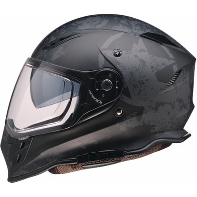 Z1R Nemesis Speed Demon Helmet Black - Left Side View