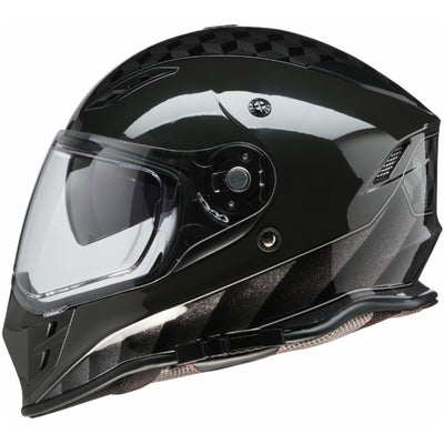 Z1R Nemesis Thunderbird Helmet Gray - Left Side View