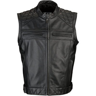 Z1R Ordinance 3-in-1 Jacket Black - Front View with No Sleeves