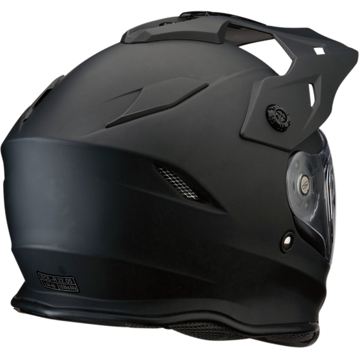 Z1R Range 2.0 MIPS Solid Helmet Flat Black - Rear Right Side View