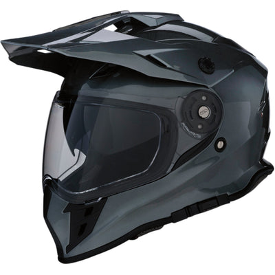 Z1R Range 2.0 MIPS Solid Helmet Dark Silver - Front Left Side View