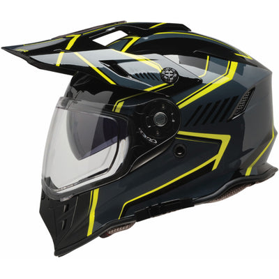 Z1R Range 2.0 Voyager Helmet Gray/Hi-Viz - Left Side View