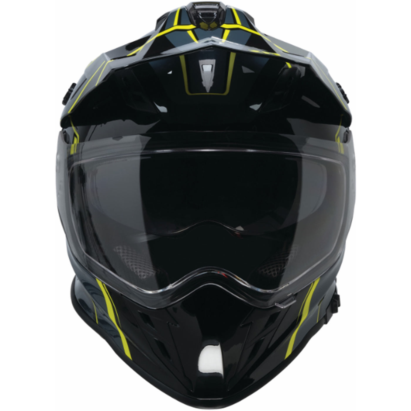 Z1R Range 2.0 Voyager Helmet Gray/Hi-Viz - Front View