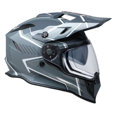 Z1R Range 2.0 Voyager Helmet Gray/White - Right Side View