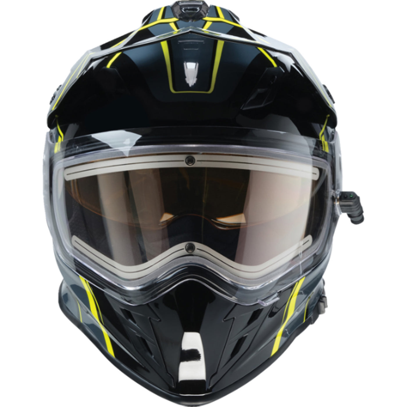 Z1R Range Rotor Helmet Black/Hi-Viz - Front View