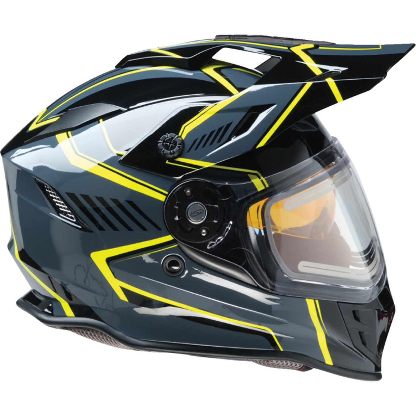 Z1R Range Rotor Helmet Black/Hi-Viz - Right Side View