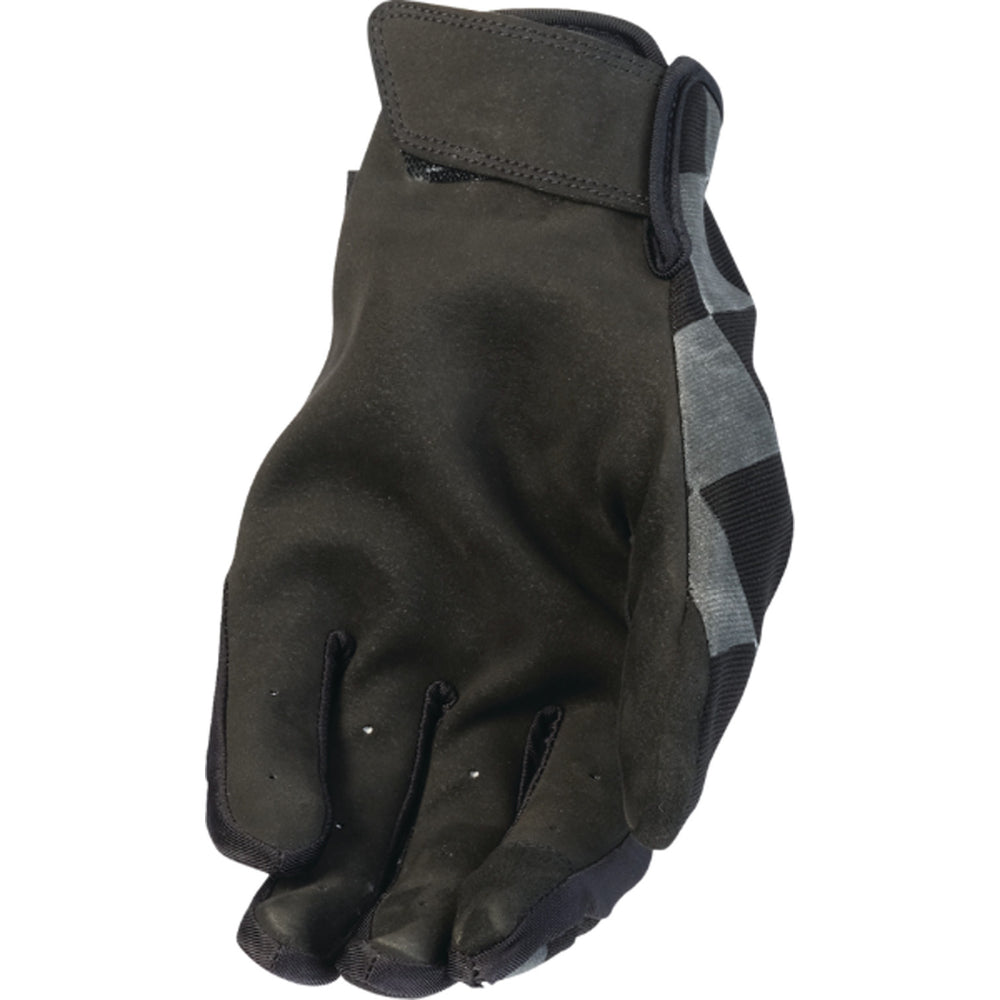 Z1R Reflective Checker Gloves Black - Palm View