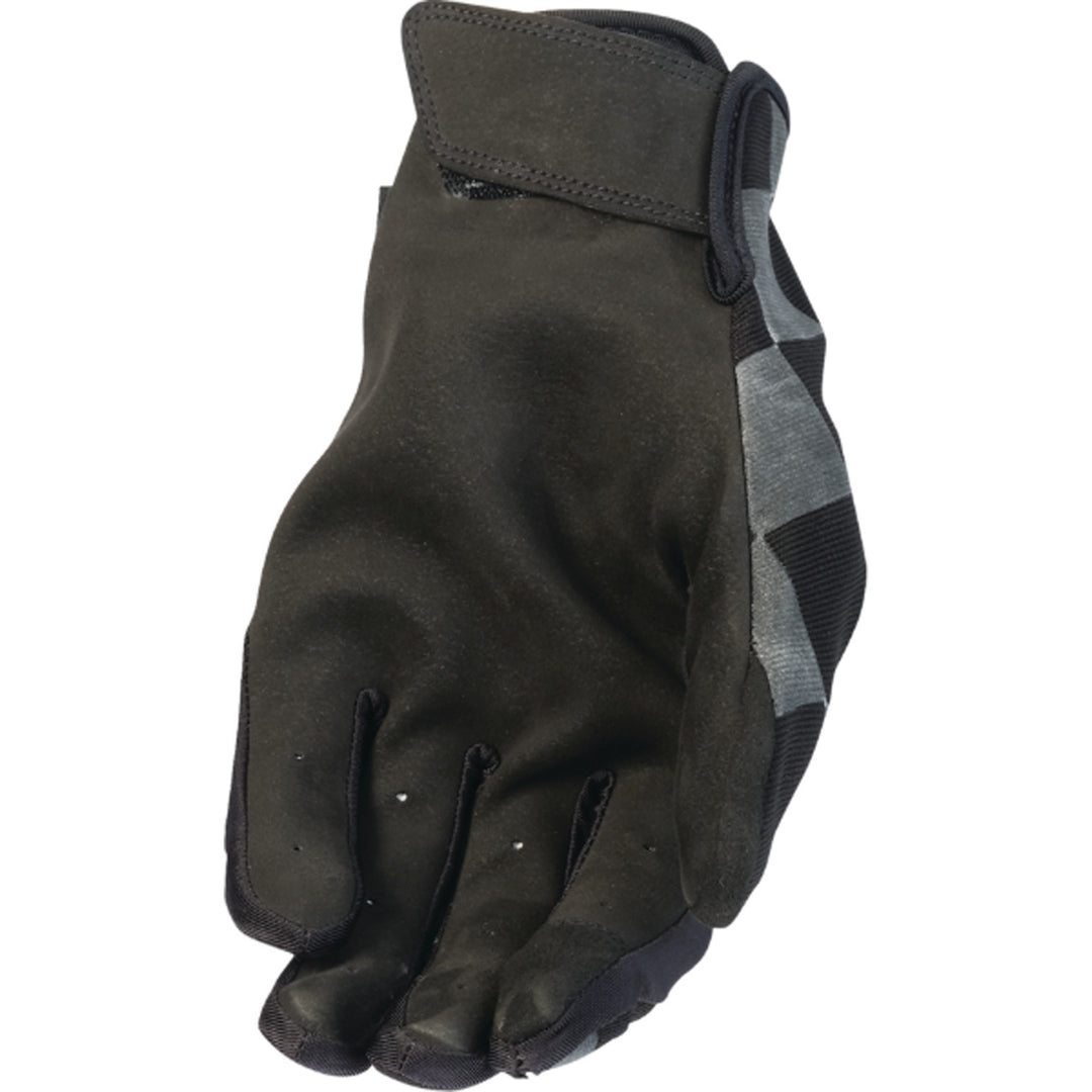 Z1R Reflective Checker Gloves Black - Palm View