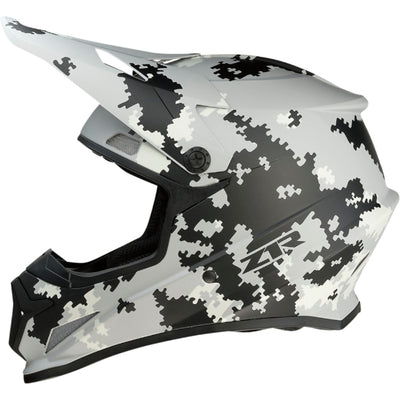 Z1R Rise Digi Camo Helmet Gray - Left Side View