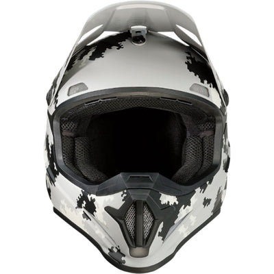 Z1R Rise Digi Camo Helmet Gray - Front View