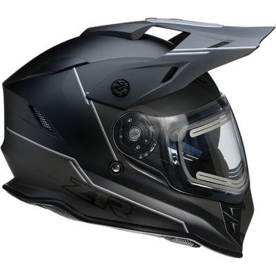 Z1R Range Bladestorm Snow Electric Helmet Black/White - Right Side View