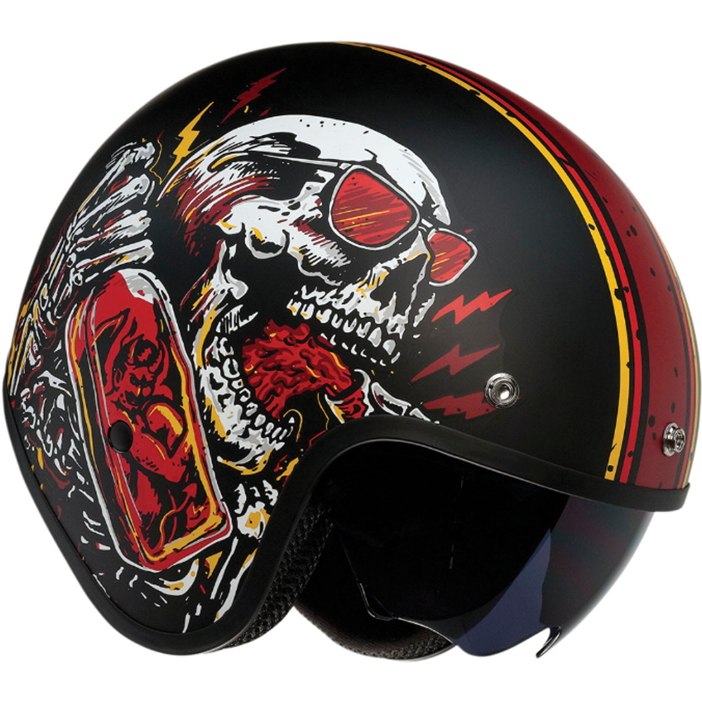 Z1R Saturn Devil Made Me Helmet