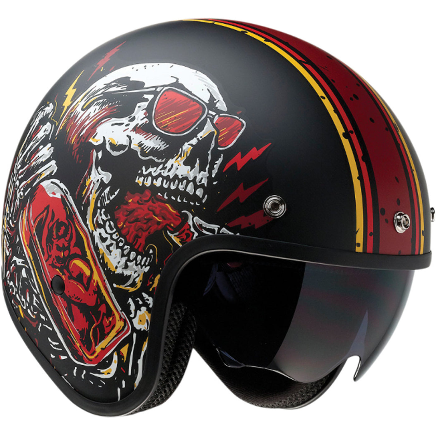 Z1R Saturn Devil Made Me Helmet