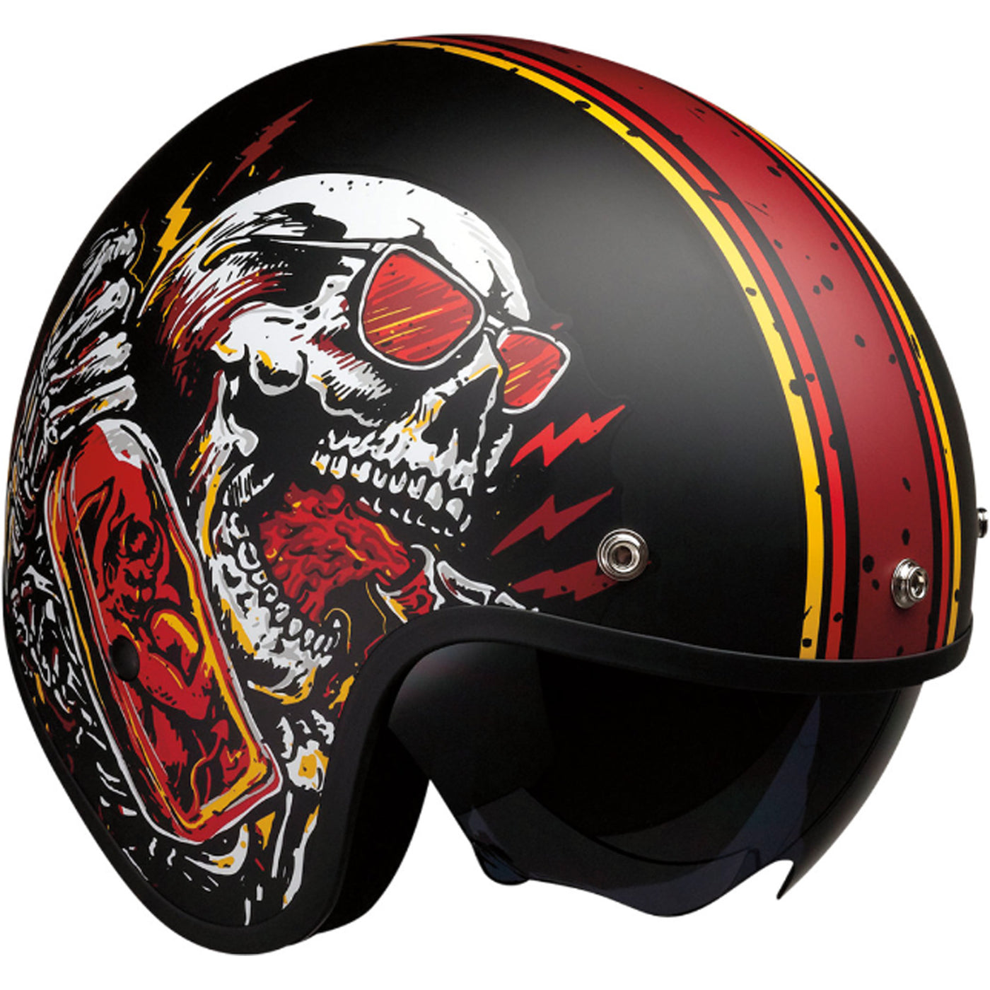 Z1R Saturn Devil Made Me Helmet