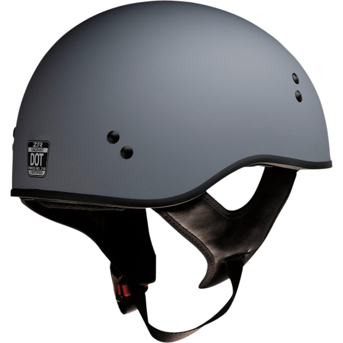 Z1R Vagrant Primer Helmet Gray - Rear Right Side View