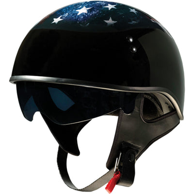 Z1R Vagrant USA Skull Helmet