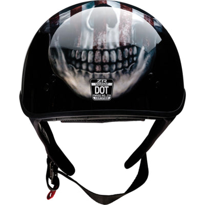 Z1R Vagrant USA Skull Helmet