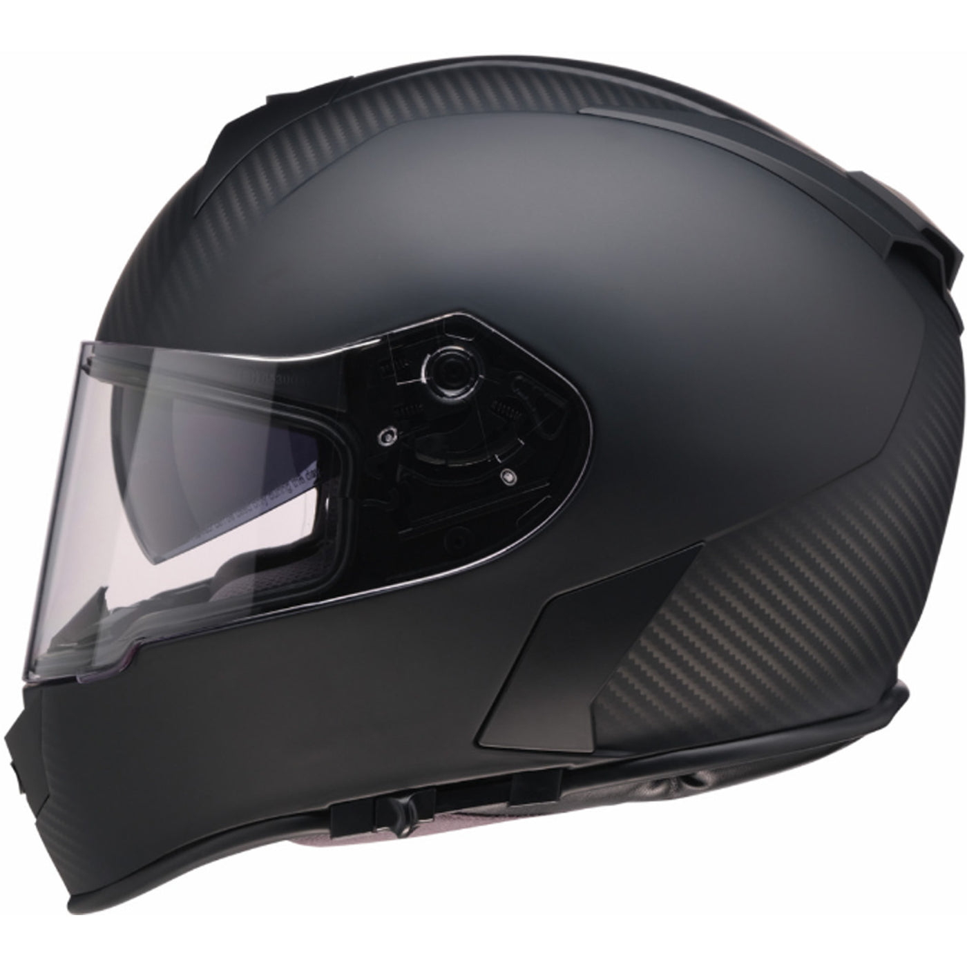 Z1R Warrant Carbon Helmet Black - Left Side View